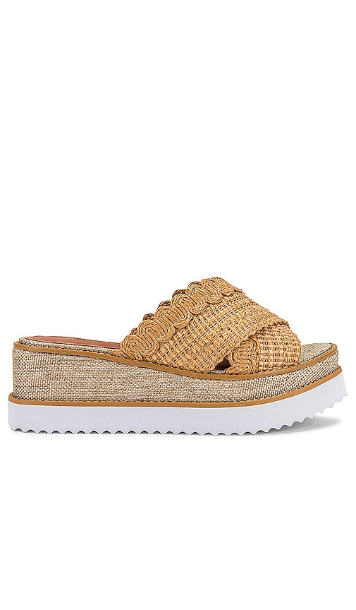 RAYE Stasia Wedge in Natural