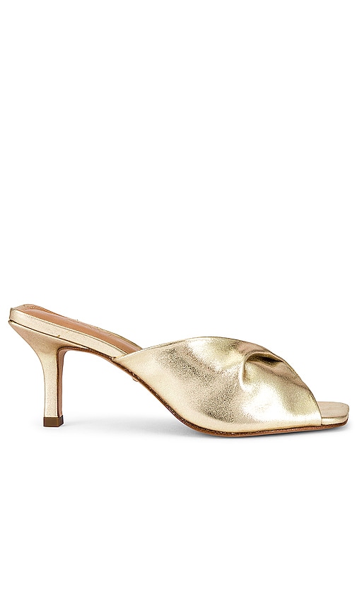 RAYE Dane Heel in Gold | REVOLVE