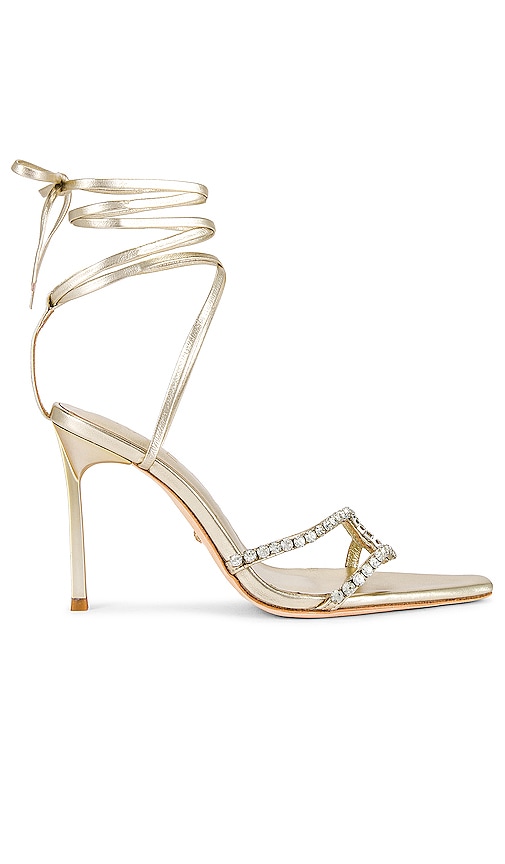 RAYE Revik Heel in Gold | REVOLVE