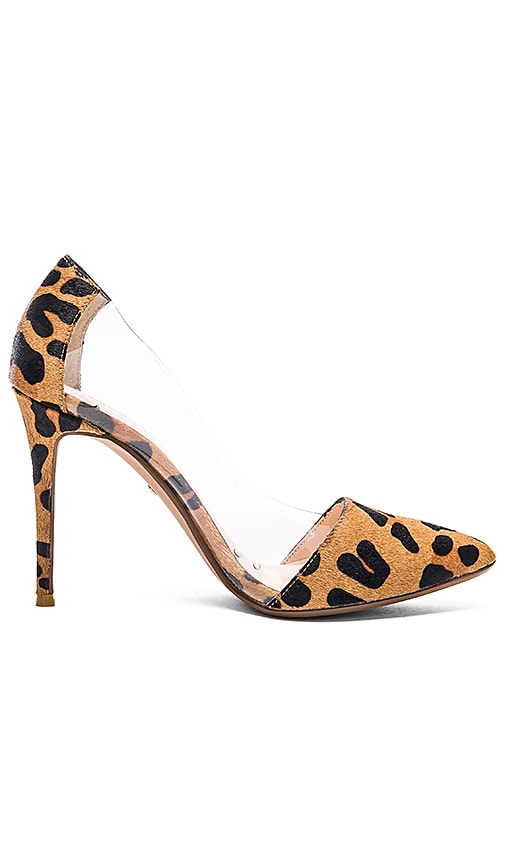 RAYE Terry Pony Hair Pump in Tan Leopard | REVOLVE