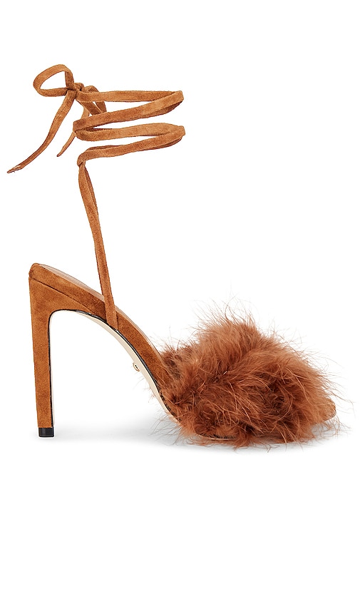 RAYE Fara Heel in Chocolate Brown