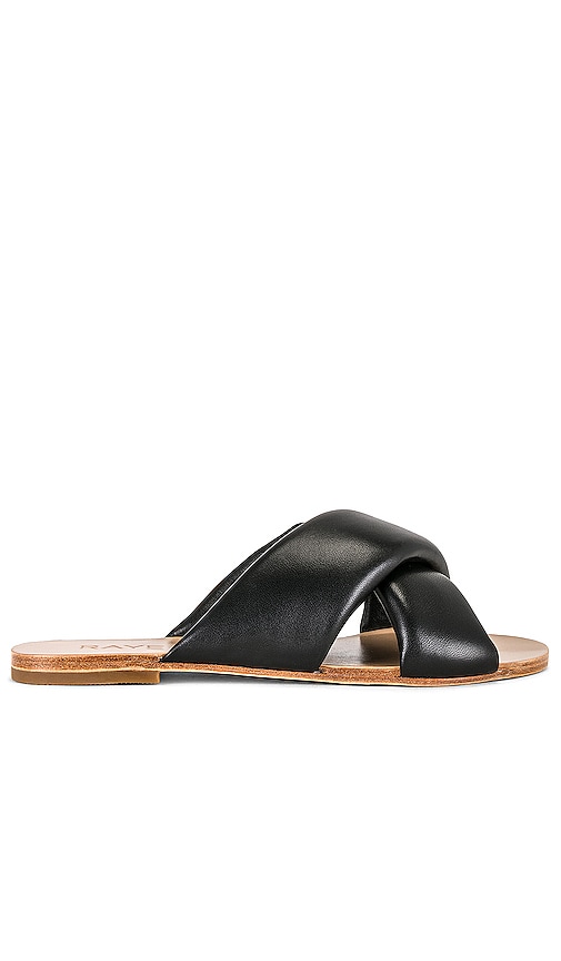 RAYE Sullivan Puff Sandal in Black