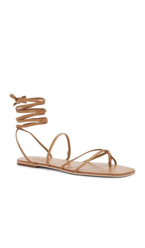 Shop Raye Silas Sandal In 棕黄色