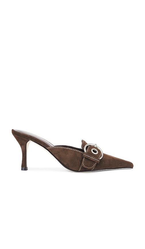 RAYE Park Ave Heel in Chocolate Brown