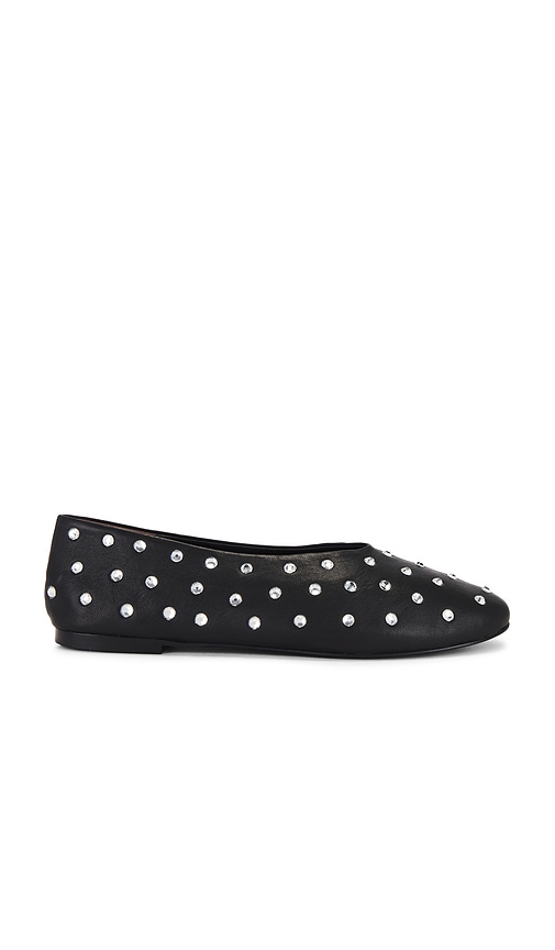 Shop Raye Adina Flat In Black