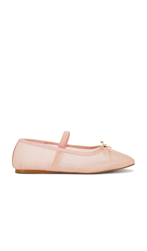 Shop Raye Mercedes Flat In Blush