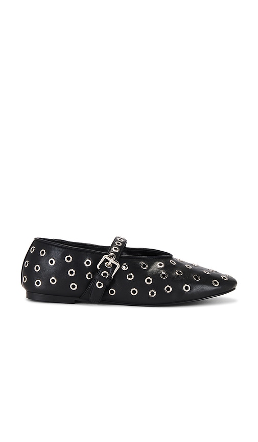 Shop Raye Oriya Flat In Black