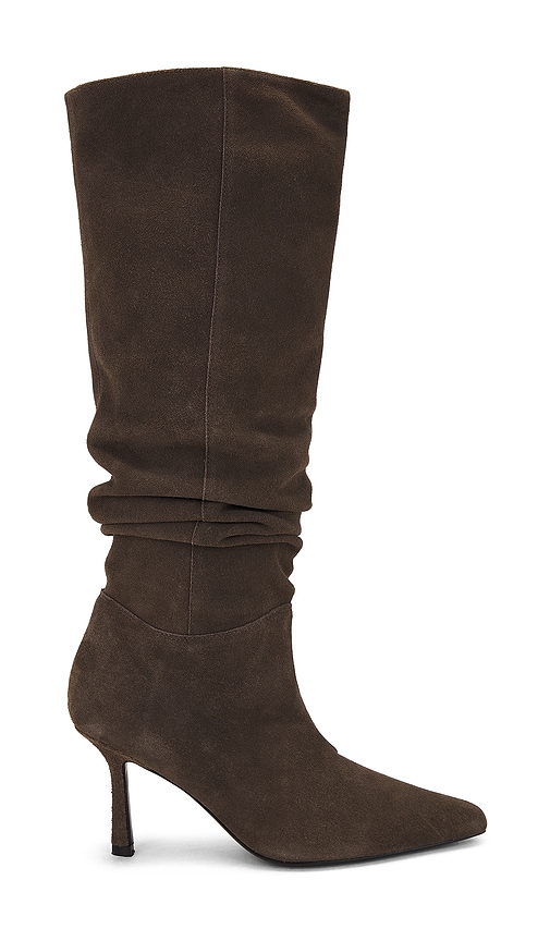 Shop Raye Dani Extended Calf Boot In Chocolate