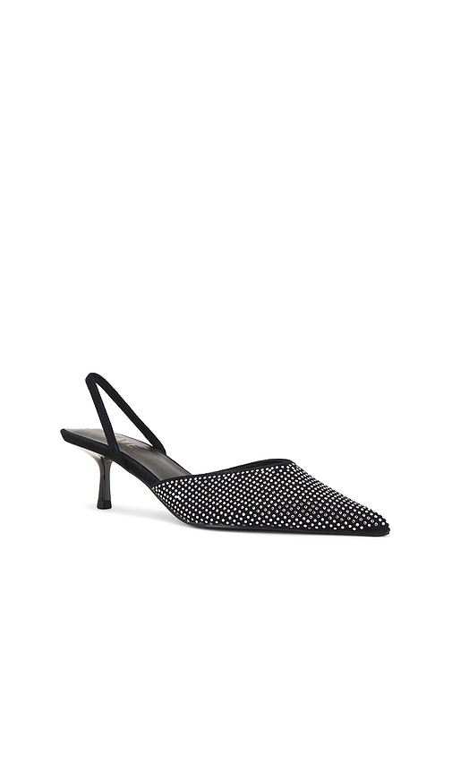 Raye Hans Rhinestone Heel In Black