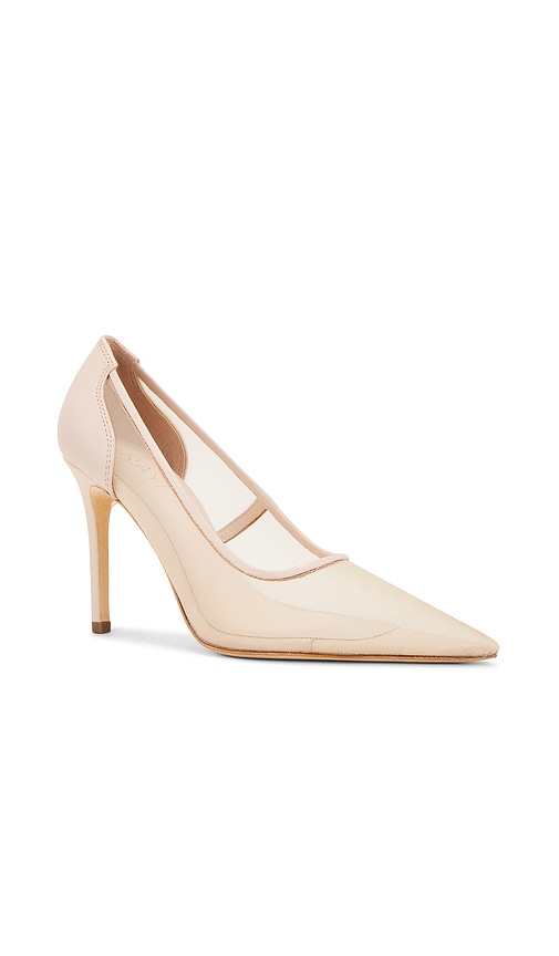 Shop Raye Calista Pump In Nude Mesh