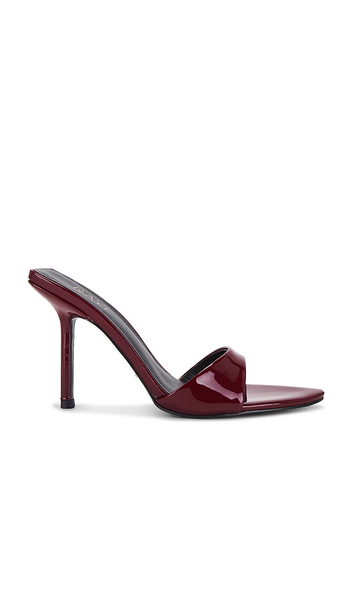 Raye X Emma Rose Sol Heel In Dark Burgundy