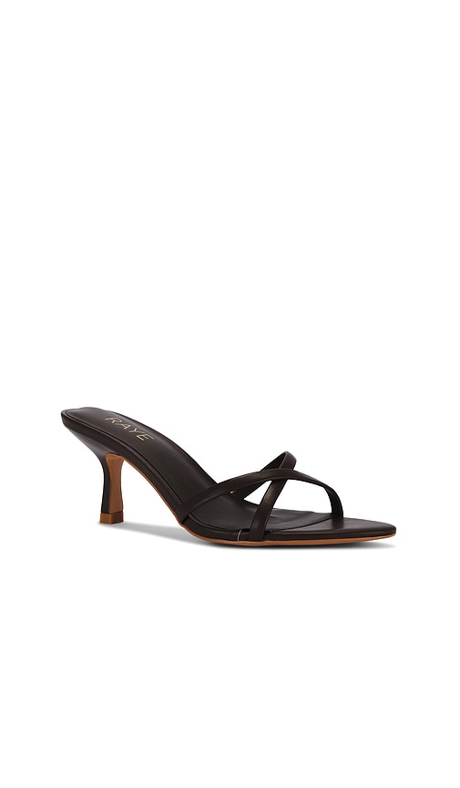 Raye Ivy Sandal In 深棕色