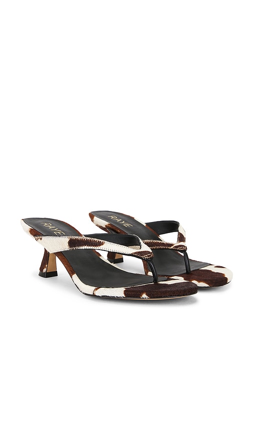 Kitty Sandal in Cream,Brown. - size 10 (also in 5.5, 6, 6.5, 7, 7.5, 8, 8.5, 9, 9.5) - RAYE - Modalova