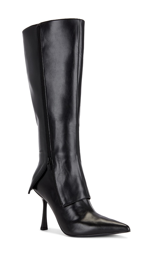 Raye Eden Overlay Boot In Animal Print