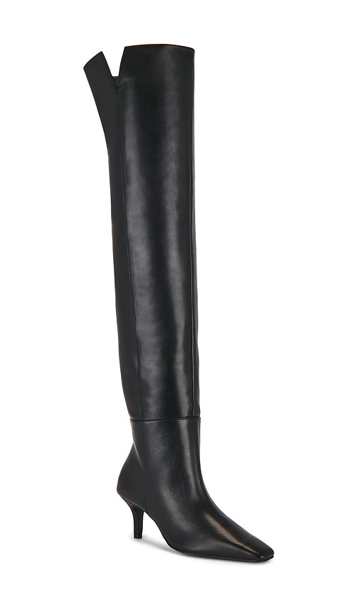 Raye Zinnia Thigh High Boot In Black