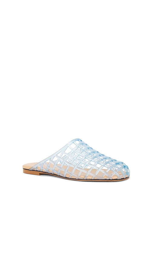  Raye Tanner Mule In Baby Blue. Size 7. Also In 7.5, 8, 9. 