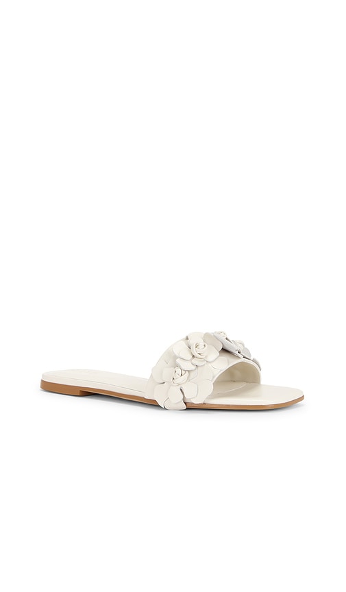 Raye Iris Flat In White