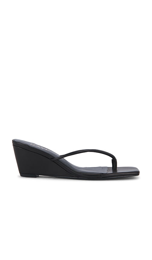 RAYE Livy Wedge in Black. - size 7.5 (also in 8, 9, 9.5, 10)