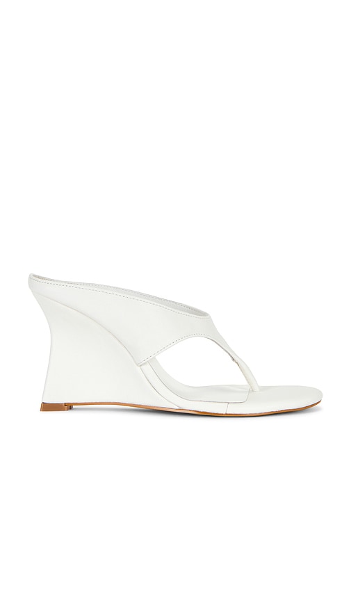 RAYE Jenna Wedge in White. - size 8 (also in 8.5, 9.5)