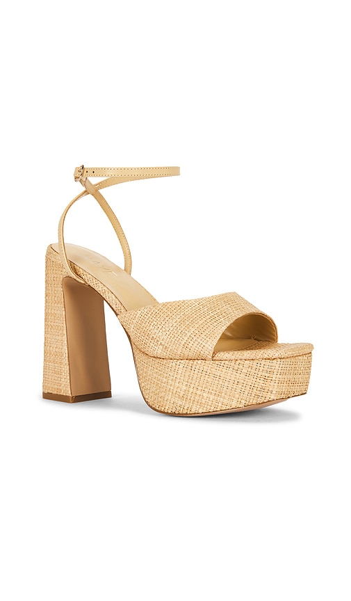 Raye Mina Platform In Raffia