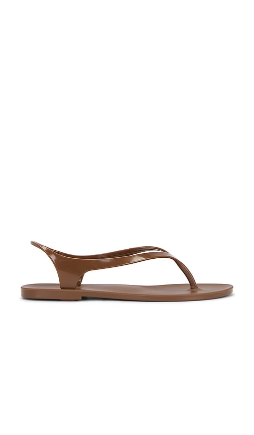 RAYE Ala Flip Flop in Brown. - size 6 (also in 7, 8, 9, 10)