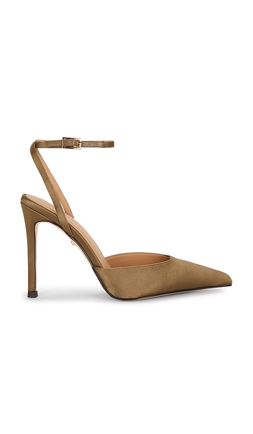 RAYE Willow Pump in Olive. - size 10 (also in 5.5, 6, 6.5, 7, 7.5, 8, 8.5, 9)