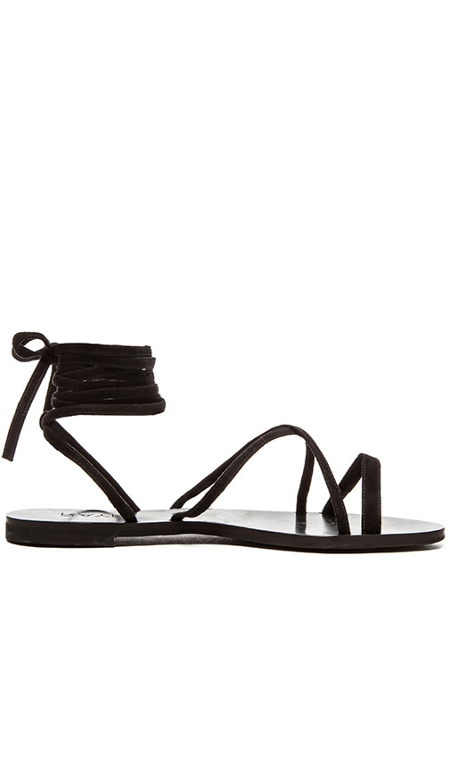 RAYE Sadie Gladiator Sandal in Black | REVOLVE