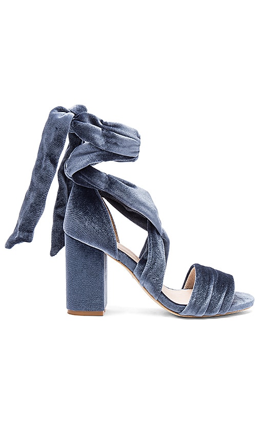 RAYE x REVOLVE Mia Heel in Dusty Blue 