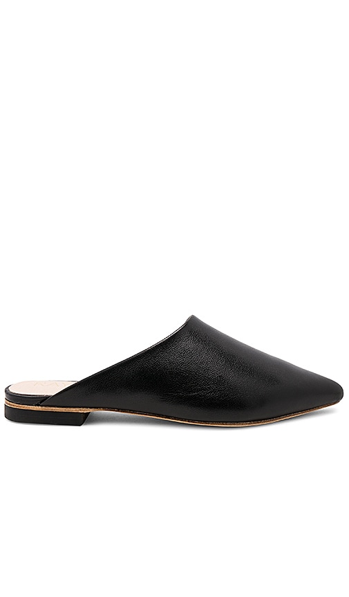 RAYE Starlet Flat in Black Leather | REVOLVE