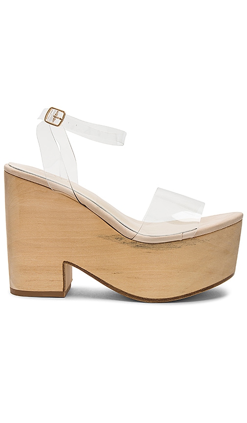 RAYE Jona Wedge in Clear | REVOLVE