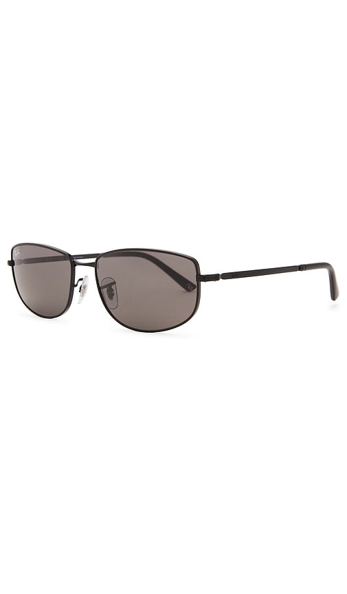 Shop Ray Ban Oval Sunglasses In Black