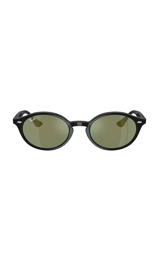 Ray-Ban Oval Sunglasses in Black.