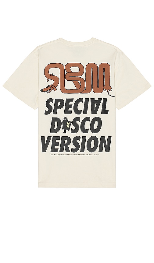 Real Bad Man Special Disco Version Tee In Green Haze