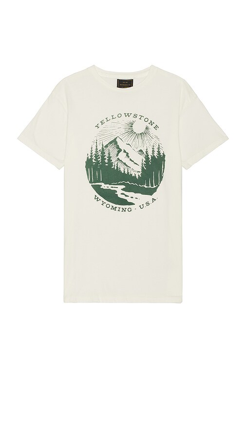 Shop Retro Brand Yellowstone Tee In White