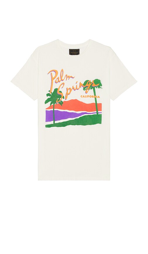 Shop Retro Brand Palm Springs Tee In White