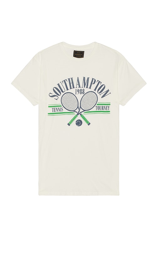 Shop Retro Brand Southampton Tennis Tee In White