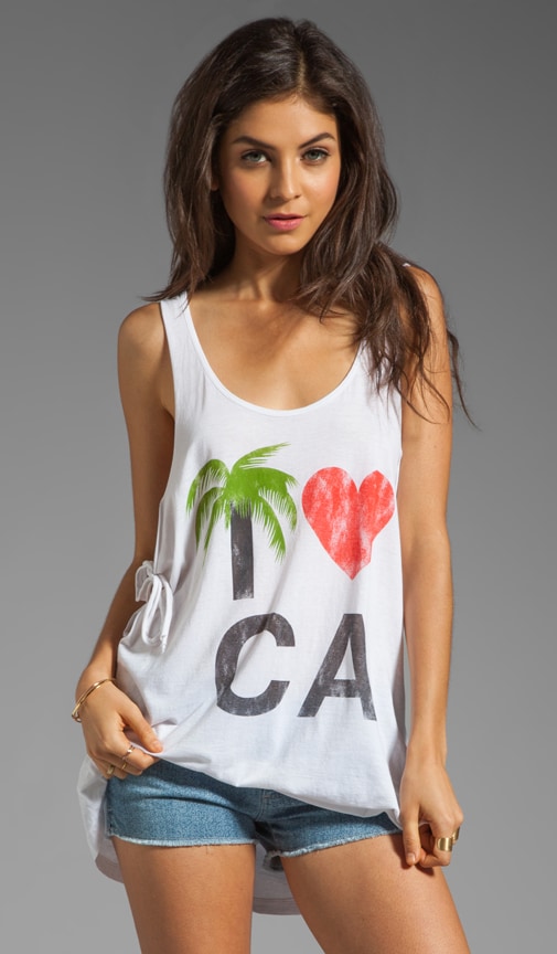 I Heart CA Tie Tank