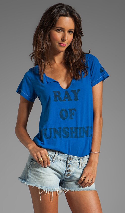 Sunshine Slit Neck Crew