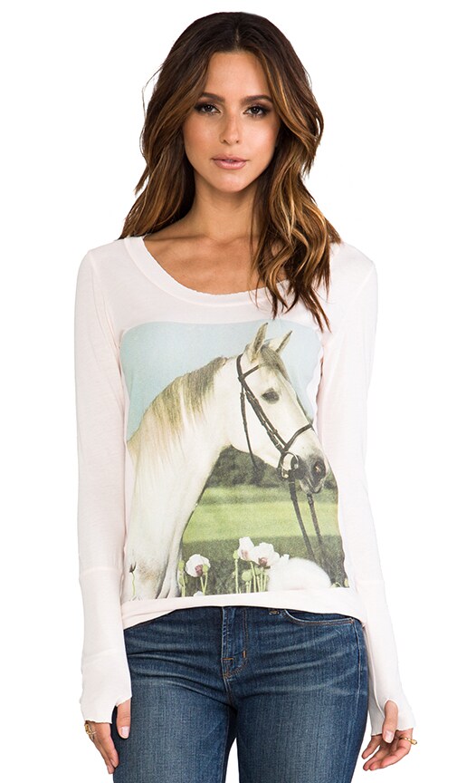 Horse Skinny Tee