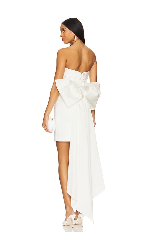 【REBECCA VALLANCE】LIA STRAPLESS MINI DRESS バックリボン Rebecca Vallance Lia Strapless Mini | David Jones