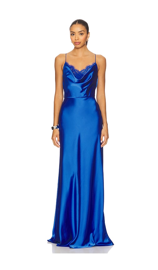 REBECCA VALLANCE ブライダルジュヌヴィエーヴ ガウン Guinevere Halter Gown – Rebecca Vallance