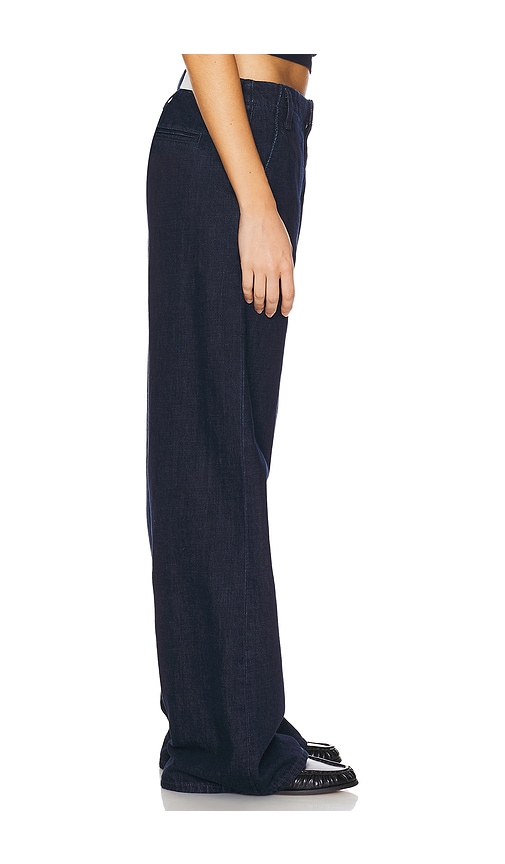  Re/done Weiter Schnitt Trouser In Denim-dark. Größe 25. Also In 30. 