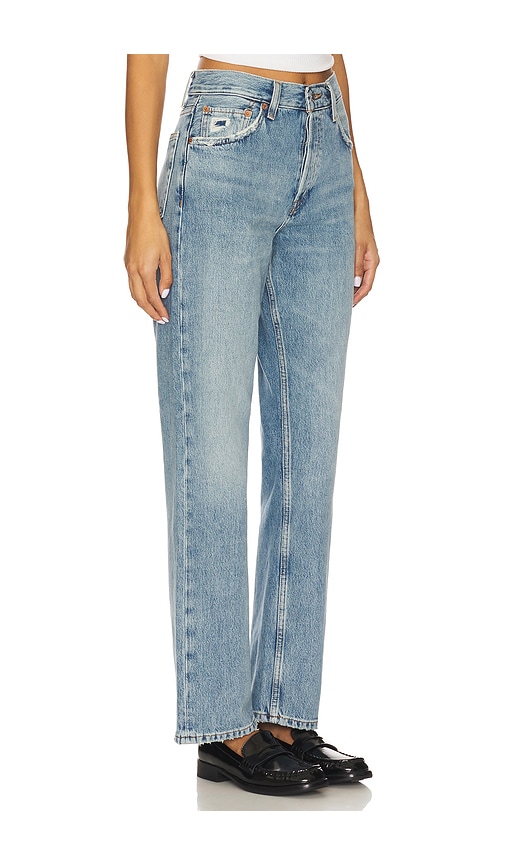 Re/done 90s Wide Leg Jeans In Blue