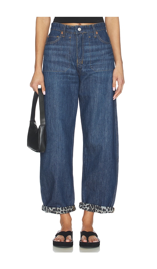 RE/DONE The Rewind Barrel Jean