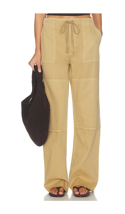 RE/DONE Beach Pant in Washed Khaki