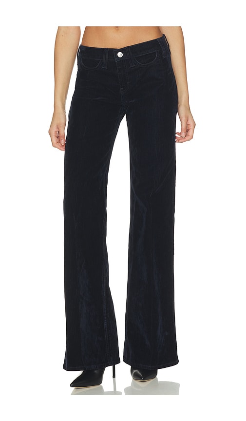 RE/DONE Lou Wide Leg Jeans in Navy. - size 24 (also in 26, 27, 28, 29, 30, 31, 32)
