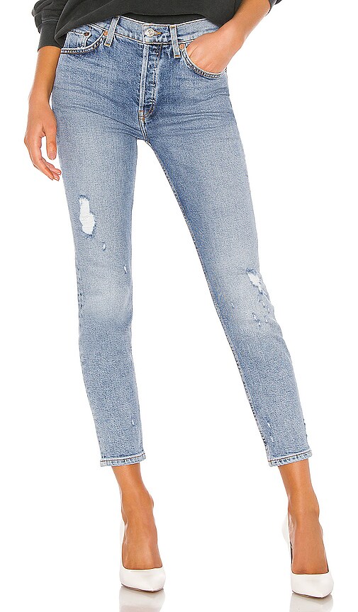 High Rise Ankle Crop