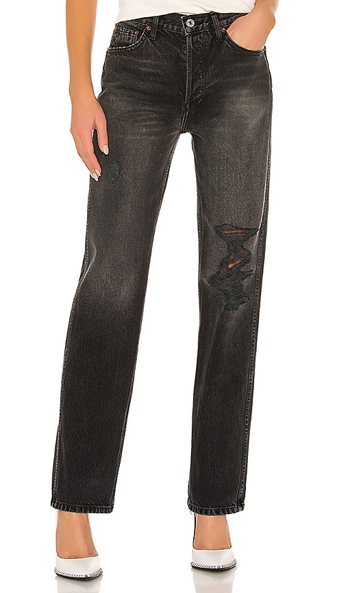 redone high rise loose jeans