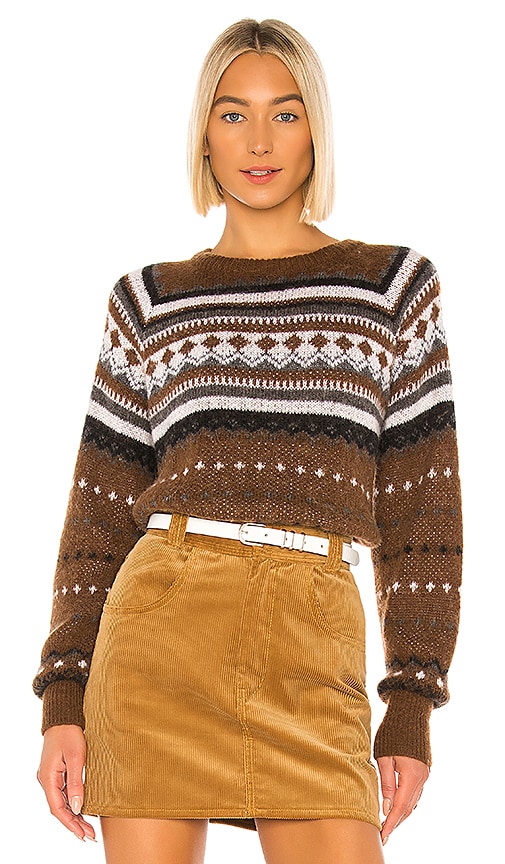 50s Raglan Crew Sweater