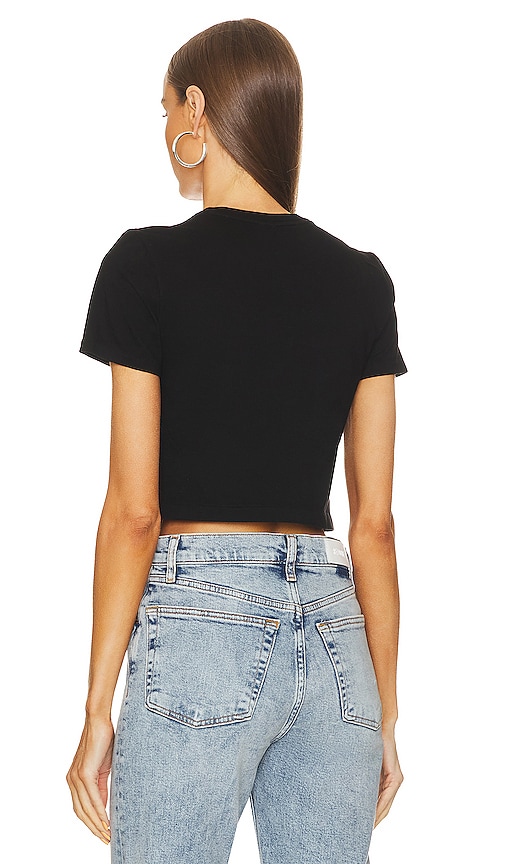  Re/done Shirt Micro In Black. Größe Xs. Also In S, M, L, Xl. 